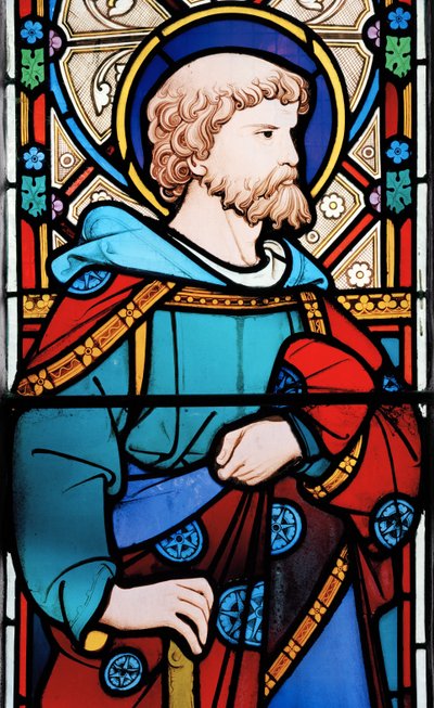 Św. Jakub, 1862 (witraż) autorstwa Robert Turnill Bayne