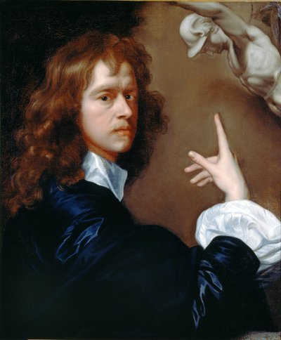 Autoportret, c1640-1650 autorstwa Robert Walker