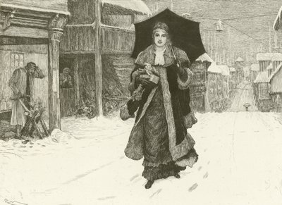 Lady Bountiful (grawiura) autorstwa Robert Walker Macbeth