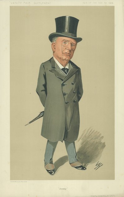 Pan Atherley Jones autorstwa Robert Wallace Hester