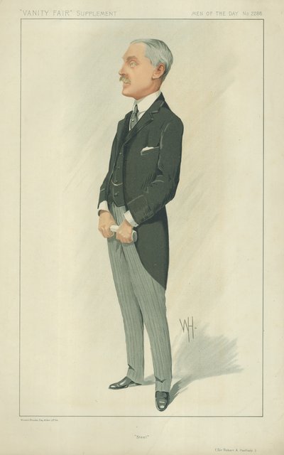 Sir Robert Hadfield autorstwa Robert Wallace Hester