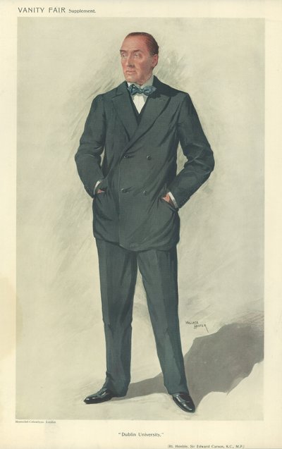Wielce Szanowny Sir Edward Carson autorstwa Robert Wallace Hester