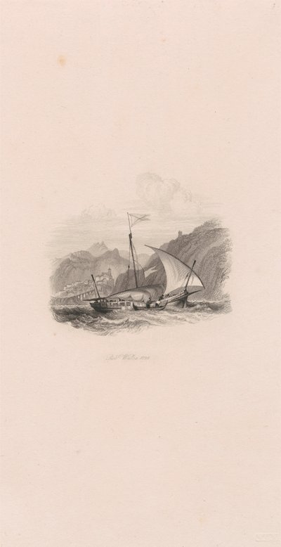 Amalfi (winieta) autorstwa Robert Wallis