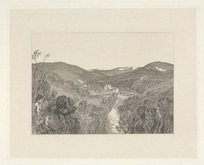 Opactwo Buckfastleigh, Devonshire autorstwa Robert Wallis