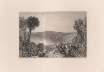 Jezioro Albano autorstwa Robert Wallis