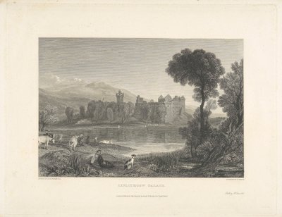 Pałac Linlithgowów autorstwa Robert Wallis