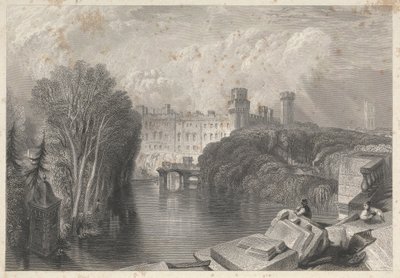 Zamek Warwick, Warwickshire autorstwa Robert Wallis