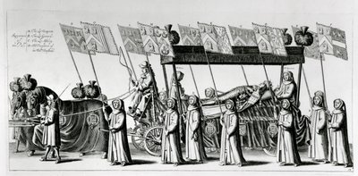 Pogrzeb państwowy Jerzego Moncka, 1. księcia Albemarle, 1671 autorstwa Robert White