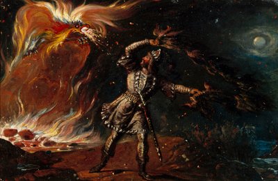 Lemminkäinen i ognisty orzeł autorstwa Robert Wilhelm Ekman