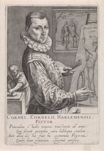 Portret Cornelisa Cornelisza. z Haarlemu autorstwa Robert Willemsz de Baudous