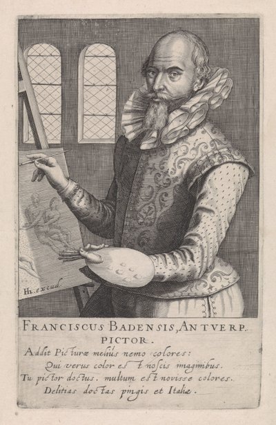 Portret Fransa Badens autorstwa Robert Willemsz de Baudous