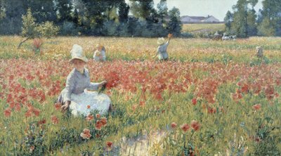 In Flanders Field - Gdzie śpią żołnierze i rosną maki autorstwa Robert William Vonnoh