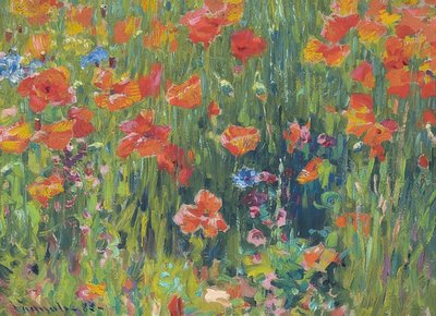 Maki. 1888 autorstwa Robert William Vonnoh