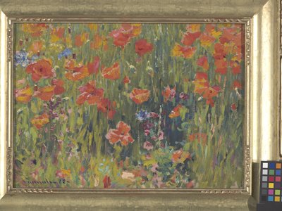 Maki (olej na płótnie) autorstwa Robert William Vonnoh
