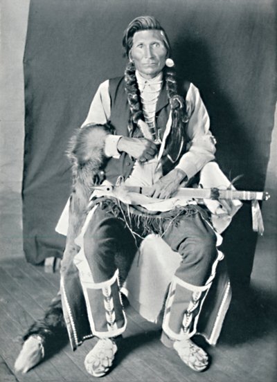 Indianin Sahaptin, 1912 autorstwa Robert Wilson Shufeldt
