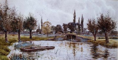 Blokada Cardington autorstwa Robert Winchester Fraser