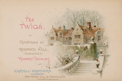 Ilustracja do książki "The Twigs albo Boże Narodzenie w Ruddock Hall". autorstwa Robert after Dudley