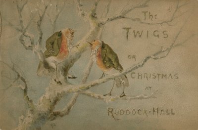 Ilustracja do książki "The Twigs albo Boże Narodzenie w Ruddock Hall". autorstwa Robert after Dudley