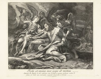 Chrystus na Górze Oliwnej autorstwa Robert van Audenaerd