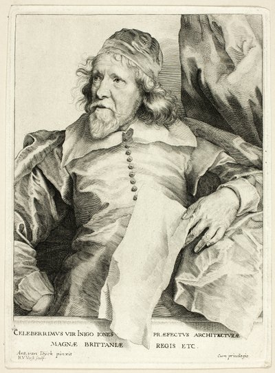 Inigo Jones autorstwa Robert van Voerst