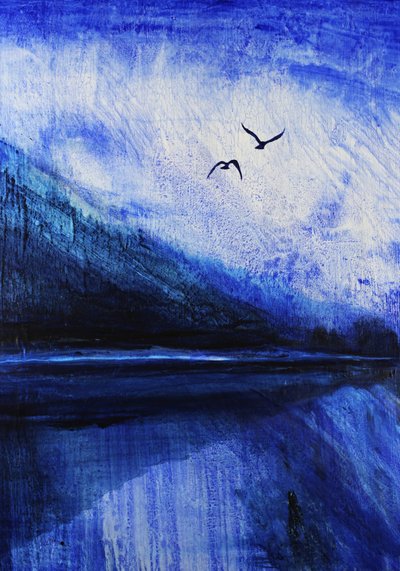 Ptaki z Blue Mountain Lake autorstwa RodMacIver