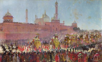 Delhi Durbar autorstwa Roderick D. MacKenzie