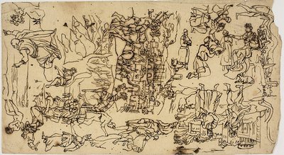 Sceny biblijne autorstwa Rodolphe Bresdin