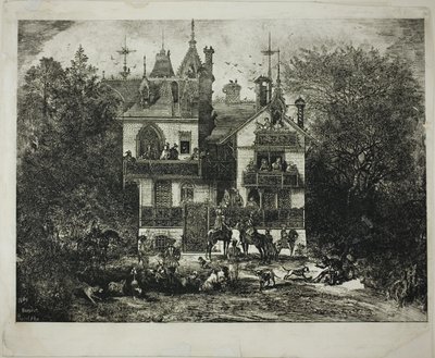 Wyjazd na polowanie autorstwa Rodolphe Bresdin