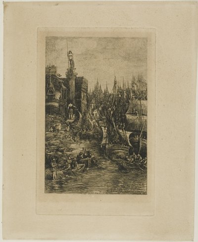 Mój sen autorstwa Rodolphe Bresdin