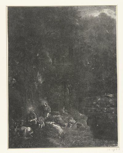 Odpocznij w locie do Egiptu autorstwa Rodolphe Bresdin