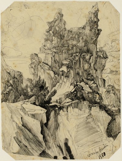 Szczelina autorstwa Rodolphe Bresdin