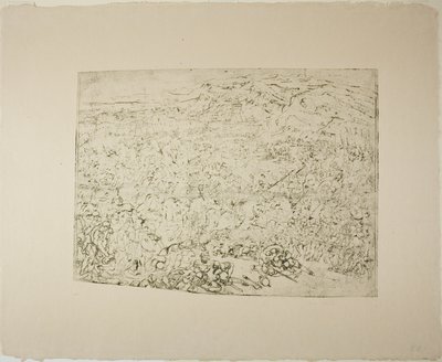 Wielka bitwa autorstwa Rodolphe Bresdin