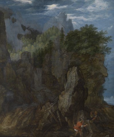 Rybacy raków, ok. 1608 r. (olej na płótnie) autorstwa Roelandt Jacobsz. Savery