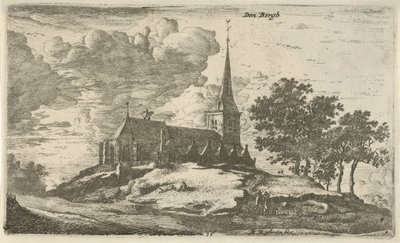 Kościół w Nederhorst den Berg Den Bergh (tytuł na obiekcie) autorstwa Roelant Roghman
