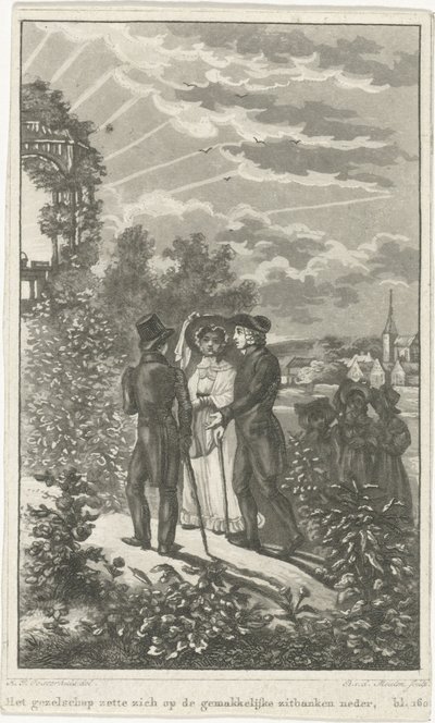 Wspinaczka na wzgórze autorstwa Roelof van der Meulen