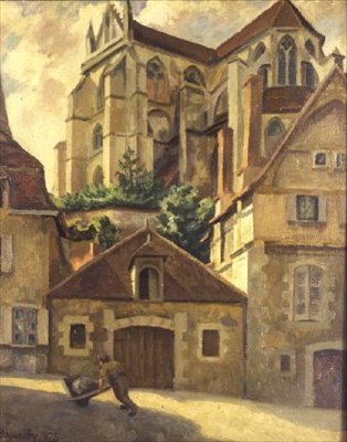 Auxerre autorstwa Roger Eliot Fry