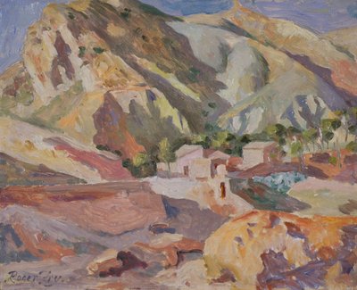 Niedaleko Murcji, Hiszpania, 1933 r. autorstwa Roger Eliot Fry