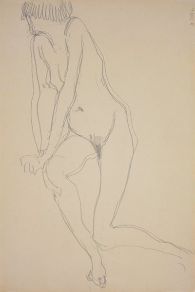 Nina Hamnett, ok. 1917 autorstwa Roger Eliot Fry