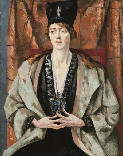 Portret altówki (olej na płótnie) autorstwa Roger Eliot Fry