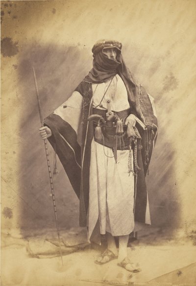 Arabski szef w tureckiej kwaterze głównej. autorstwa Roger Fenton