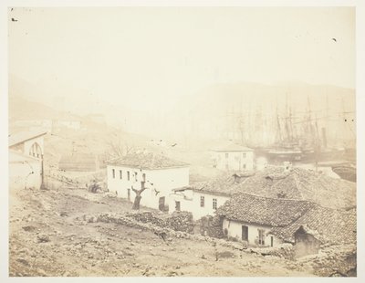 Balaklava, patrząc w stronę morza autorstwa Roger Fenton