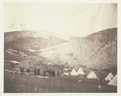 Obóz 4. Smoczej Gwardii, niedaleko Karyni autorstwa Roger Fenton
