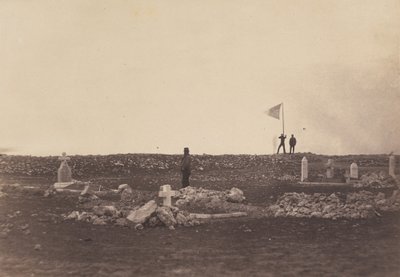 Cmentarz, Wzgórze Cathcarta autorstwa Roger Fenton