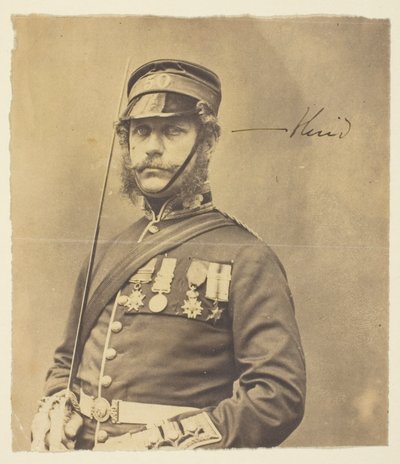 Charles Hind, generał autorstwa Roger Fenton