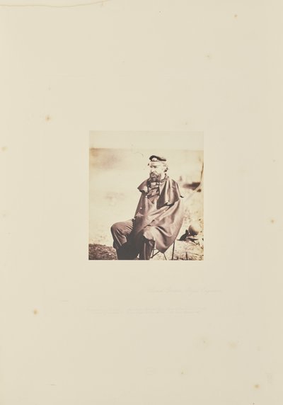 Pułkownik Gordon, Królewscy Inżynierowie autorstwa Roger Fenton