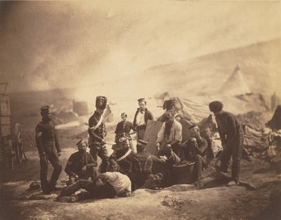 Kuchenka 8. pułku huzarów autorstwa Roger Fenton