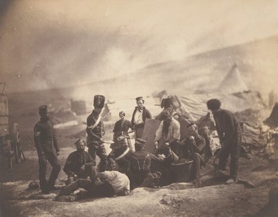 Dom Kuchni VIII Huzarów, 1855 r. autorstwa Roger Fenton