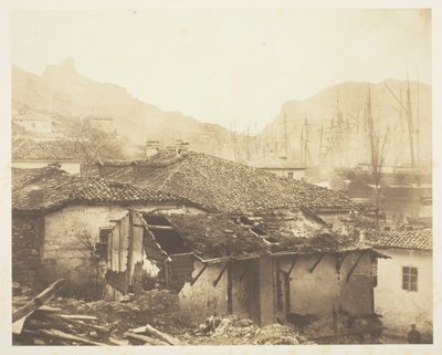 Domki w Bałakławie autorstwa Roger Fenton