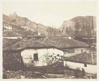 Domki w Bałakławie autorstwa Roger Fenton
