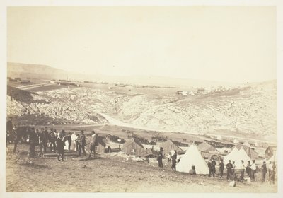 Obóz Artylerii Konnej, 1855. autorstwa Roger Fenton